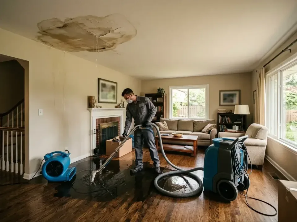 attic-pipe-burst-ceiling-drip-008 — frequently asked questions, Water Damage Restoration & Carpet Care in Prosper, TX